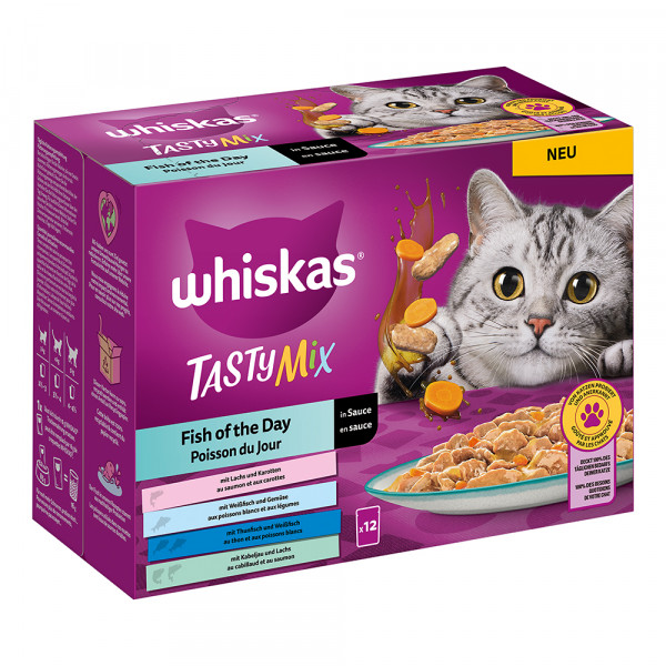 Whiskas Whiskas Multipack Tasty Mix Catch of the Day in Sauce
