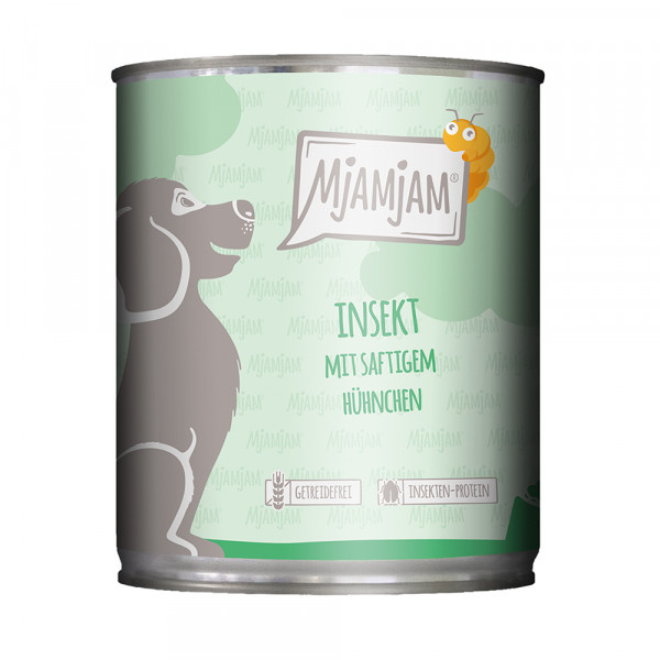 MjAMjAM Insekt mit saftigem Hühnchen