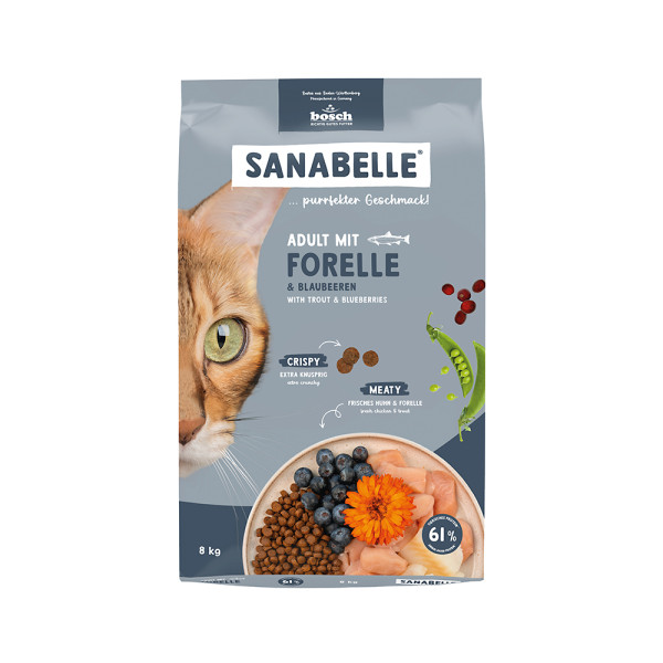 Bosch Sanabelle Adult mit Forelle