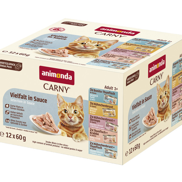 Animonda Carny Vielfalt in Sauce Mixpack