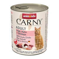 Animonda Carny Adult Pute, Huhn + Shrimps Animonda Carny Adult Pute, Huhn + Shrimps