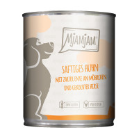 MjAMjAM saftiges Huhn mit zarter Ente an Möhrchen und gekochter Hirse MjAMjAM saftiges Huhn mit zarter Ente an Möhrchen und gekochter Hirse