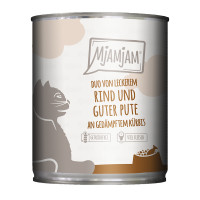 MjAMjAM DUO von leckerem Rind & guter Pute an gedämpftem Kürbis MjAMjAM DUO von leckerem Rind & guter Pute an gedämpftem Kürbis