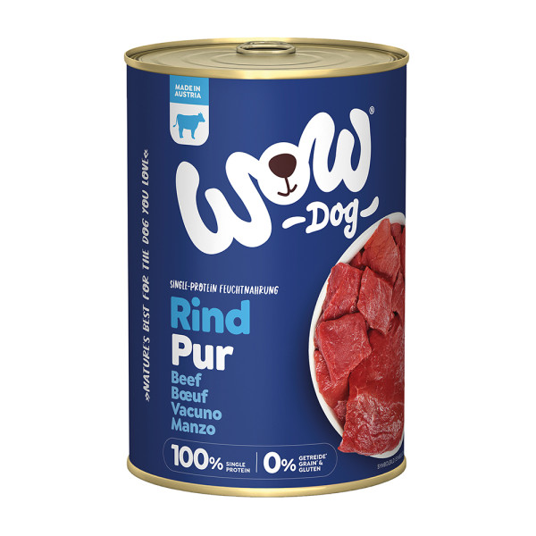 WOW DOG Pur Rind
