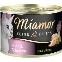 Miamor Feine Filets Natur Huhn & Schinken Miamor Feine Filets Natur Huhn & Schinken