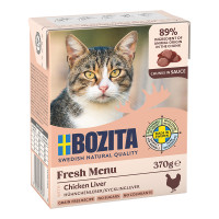 Bozita Häppchen in Sauce mit Hühnerleber Bozita Häppchen in Sauce mit Hühnerleber