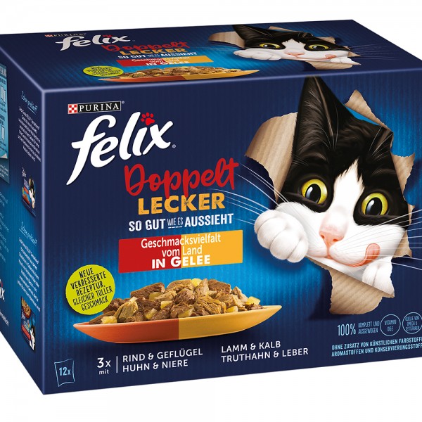 Felix So gut wie es aussieht&Doppelt lecker Geschmacksvielfalt vom Land - Multipack