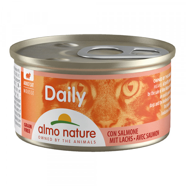 Almo Nature Daily - Mousse mit Lachs