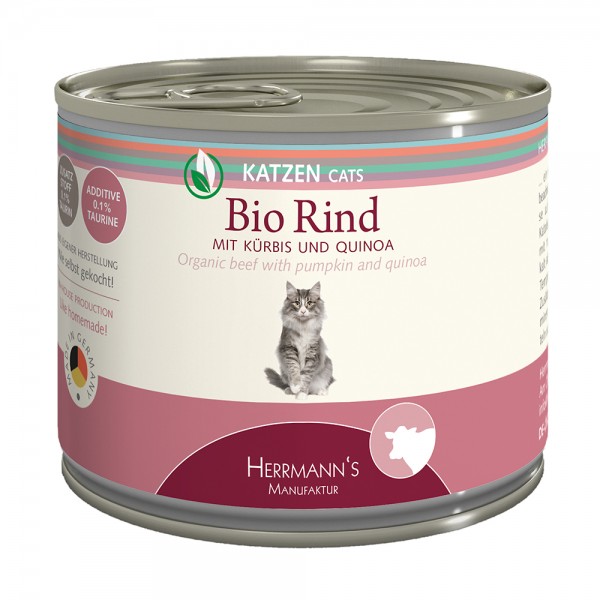 Herrmanns Bio-Rind mit Kürbis und Quinoa