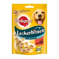 Pedigree Leckerbissen Mini-Happen mit Käse und Rind Pedigree Leckerbissen Mini-Happen mit Käse und Rind