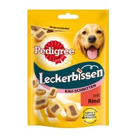 Pedigree Leckerbissen Kau-Schnitten mit Rind Pedigree Leckerbissen Kau-Schnitten mit Rind