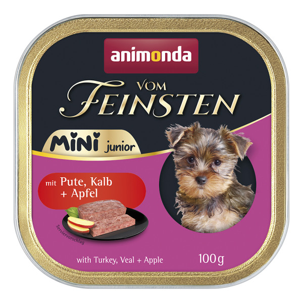 Animonda Vom Feinsten Mini Junior Pute, Kalb & Apfel