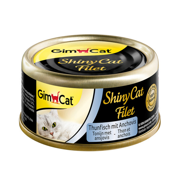 GimCat ShinyCat Filet Thunfisch & Anchovis