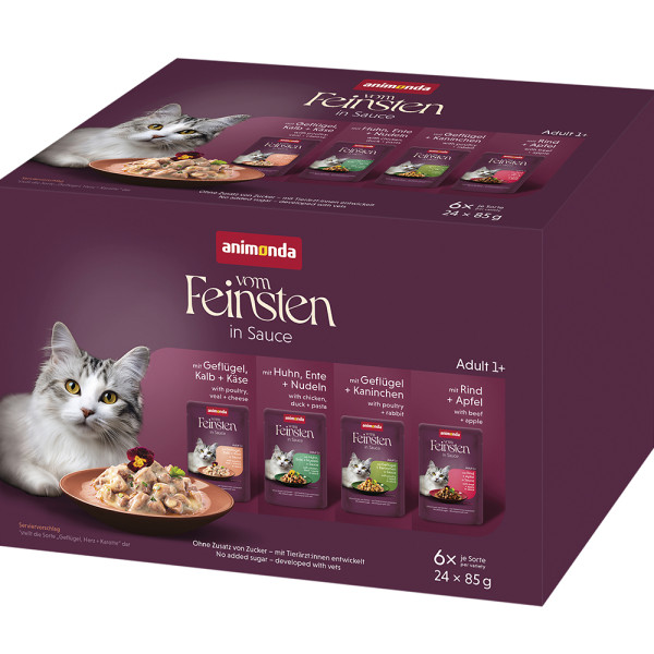 Animonda Vom Feinsten Rafinesse in Sauce Adult Mixpack