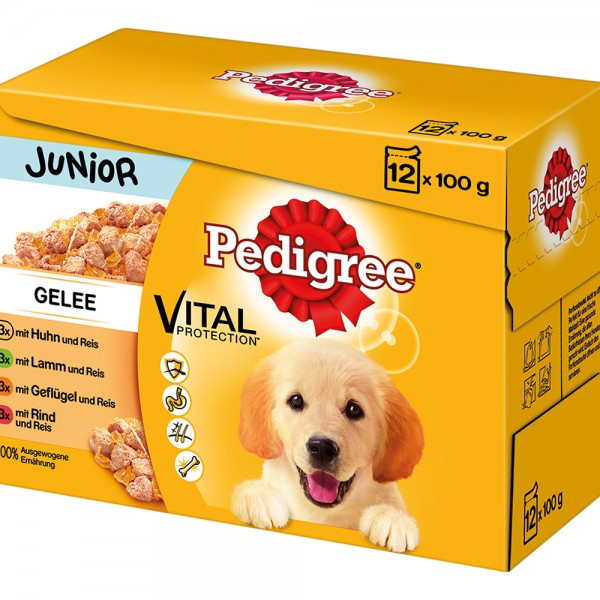 Pedigree MP Junior in Gelee