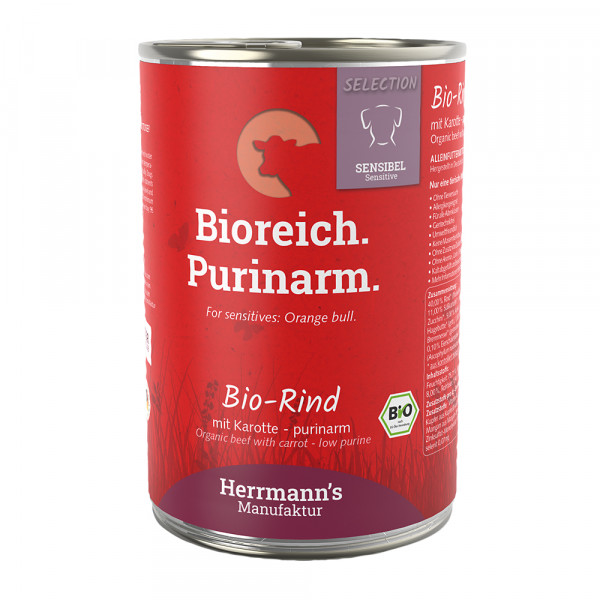 Herrmanns Bio Rind mit Karotten