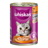 Whiskas 1+ mit Geflügel in Terrine 4g Whiskas 1+ mit Geflügel in Terrine 4g