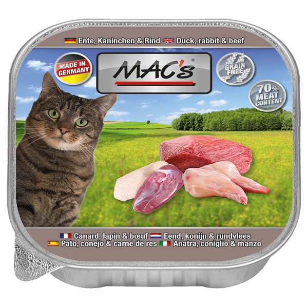 MAC´s Cat Ente/Kaninchen/Rind