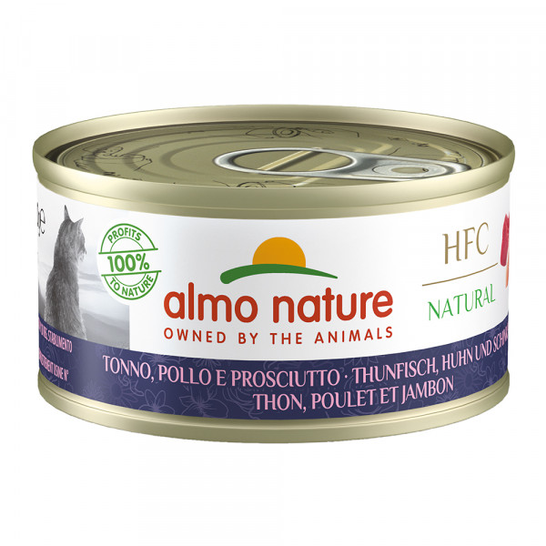 Almo Nature HFC Natural - Thunfisch, Huhn und Schinken