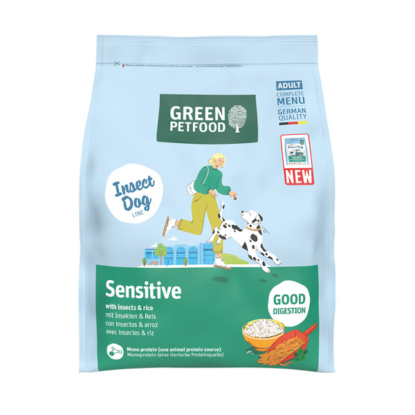 Green Petfood GPF Dog Sensitive with Insects