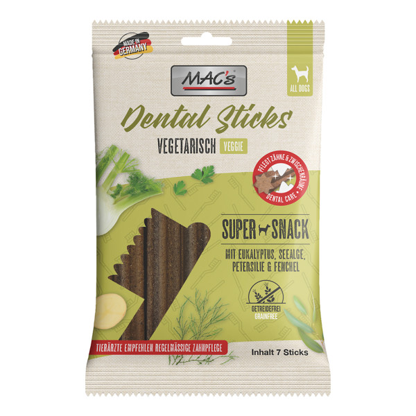 MAC´s DOG Dental Sticks Vegetarisch