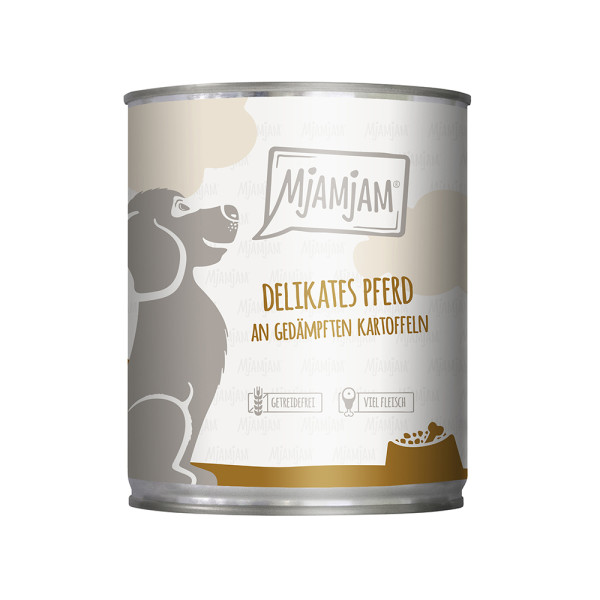 MjAMjAM Delikates Pferd an gedämpften Kartoffeln