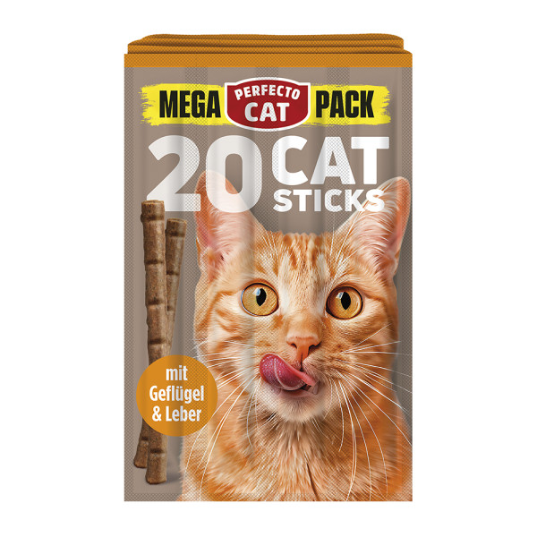 Perfecto Cat Catsticks mit Geflügel & Leber