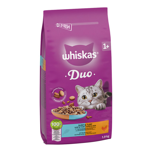 Whiskas Duo Surf & Turf 1+ Thunfisch & Huhn