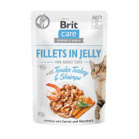 Brit Fillets in Jelly mit Truthahn & Shrimps Brit Fillets in Jelly mit Truthahn & Shrimps