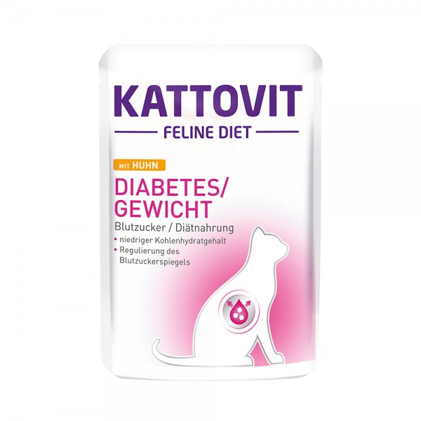 Kattovit Diabetes/Gewicht Huhn