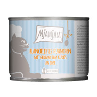 MjAMjAM blanchiertes Hühnchen mit gedämpftem Kürbis an Soße MjAMjAM blanchiertes Hühnchen mit gedämpftem Kürbis an Soße