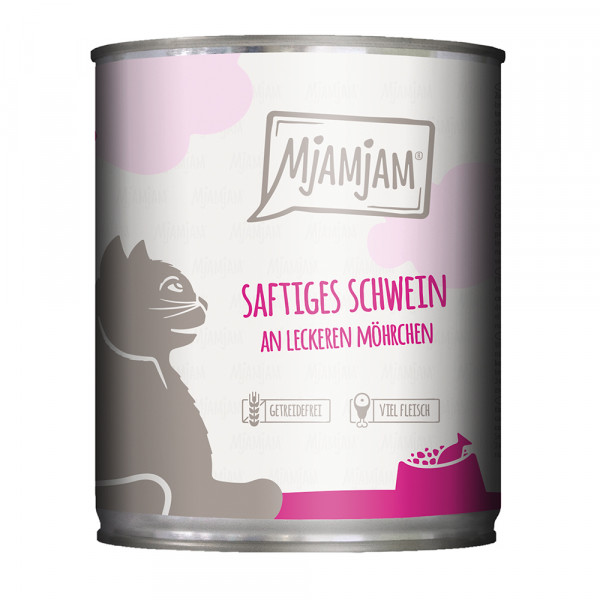 MjAMjAM saftiges Schwein an leckeren Möhrchen