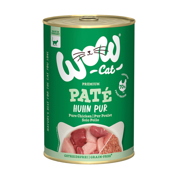 WOW CAT Adult Huhn Pur