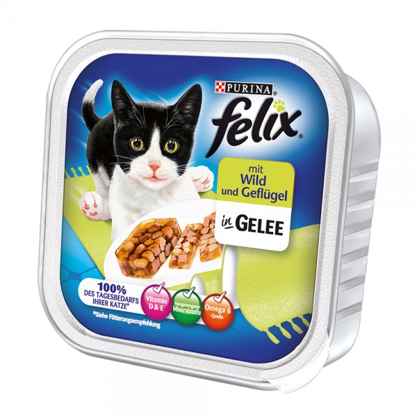 Felix Häppchen in Gelee mit Wild und Geflügel