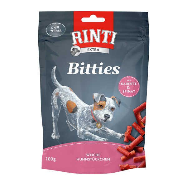 Rinti Extra Bitties Huhn mit Karotte und Spinat