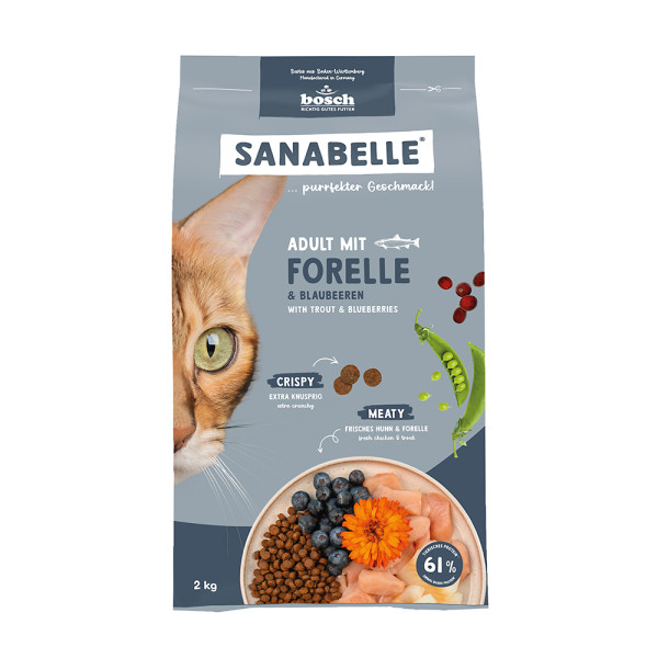 Bosch Sanabelle Adult mit Forelle