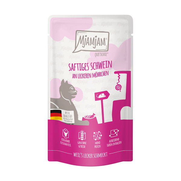 MjAMjAM Quetschie Schwein Möhrchen