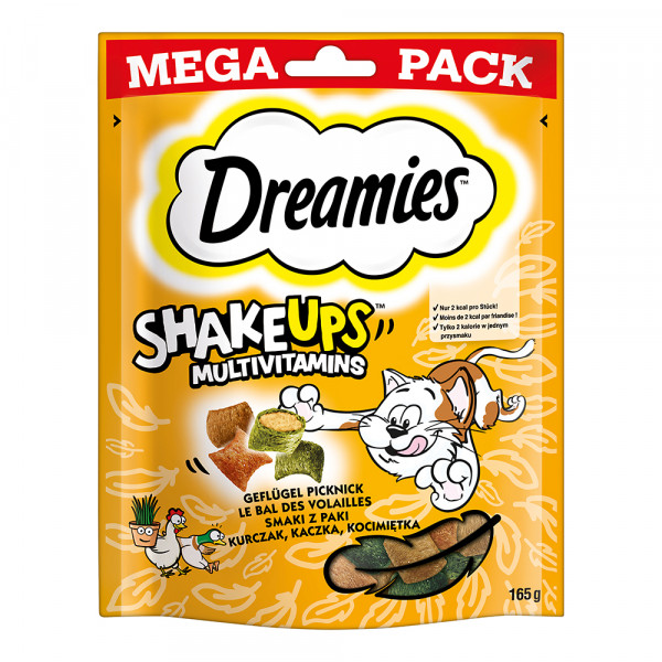 Dreamies Mega Pack Shake Ups mit Geflügel