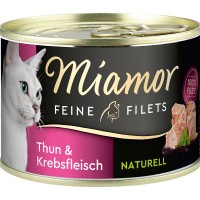 Miamor Feine Filets Natur Thunfisch & Krebsfleisch Miamor Feine Filets Natur Thunfisch & Krebsfleisch