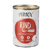 Primox Hunde Nassfutter MENÜ mit Rind 6 x 400G Primox Hunde Nassfutter MENÜ mit Rind 6 x 400G