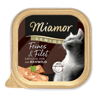 Miamor Feine Filets Senior Geflügel Pur&Reh Miamor Feine Filets Senior Geflügel Pur&Reh