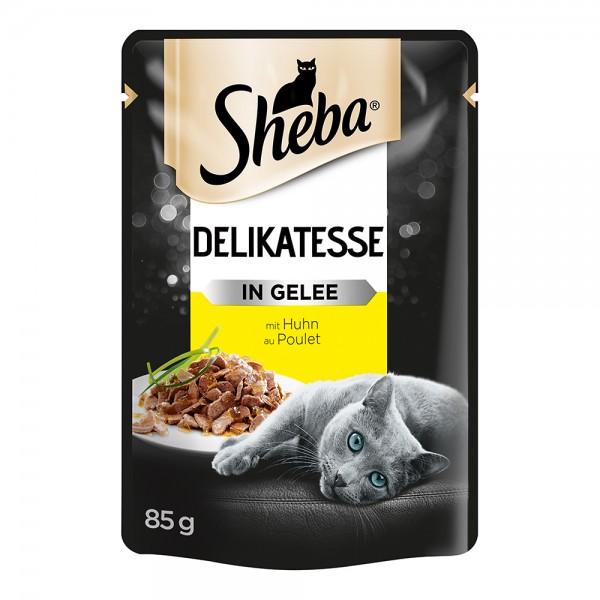 Sheba Delicato mit Huhn in Gelee