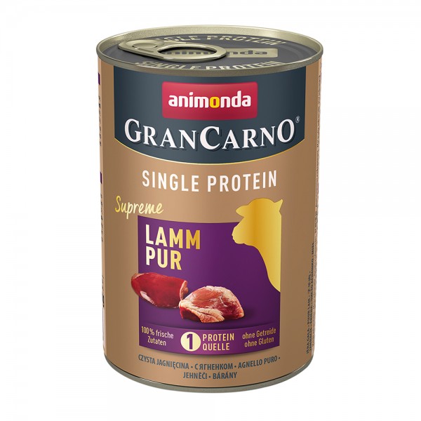 Animonda Gran Carno Single Protein Lamm pur - Supreme
