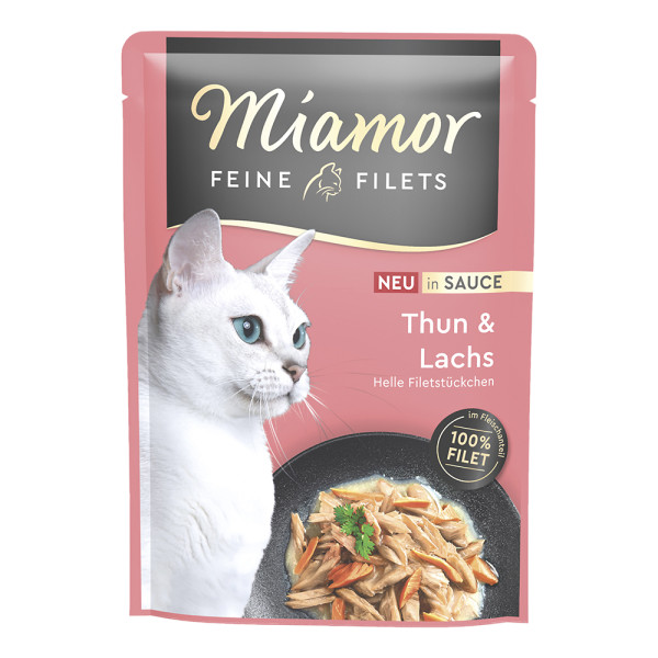 Miamor Feine Filets Thun+Lachs