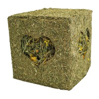 JR Farm Heu Würfel gross mit Blüten JR Farm Heu Würfel gross mit Blüten