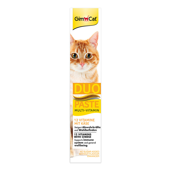 GimCat Multi-Vitamin Duo Paste mit Käse