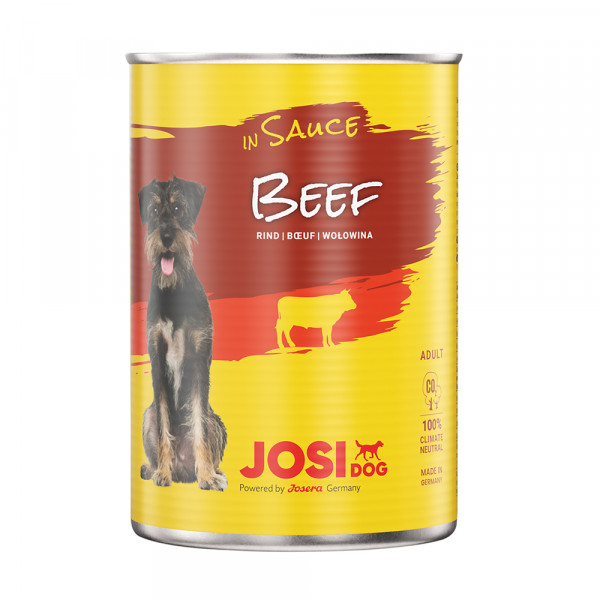 JosiDog Beef in Sauce