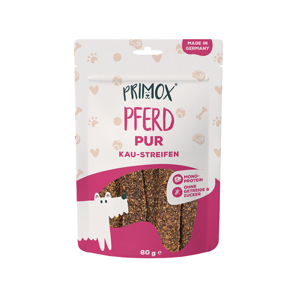 Primox Kaustreifen Pferd pur 80g
