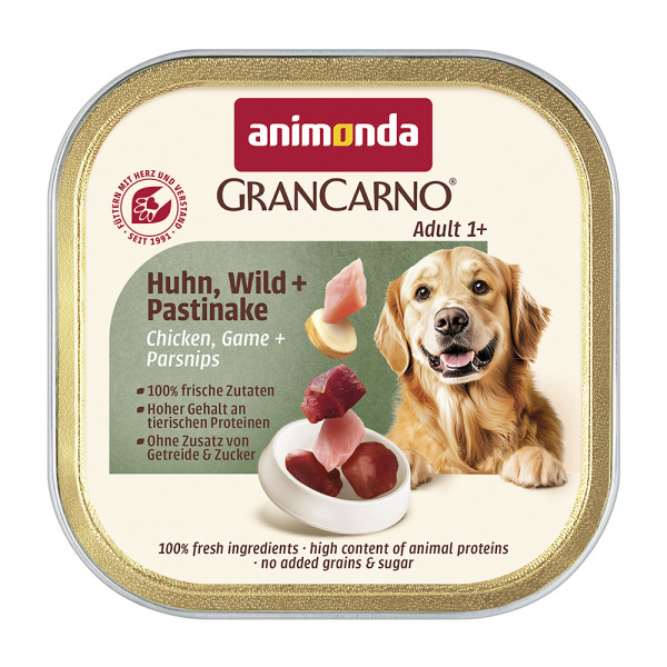 Animonda Gran Carno Adult Huhn, Wild & Pastinake