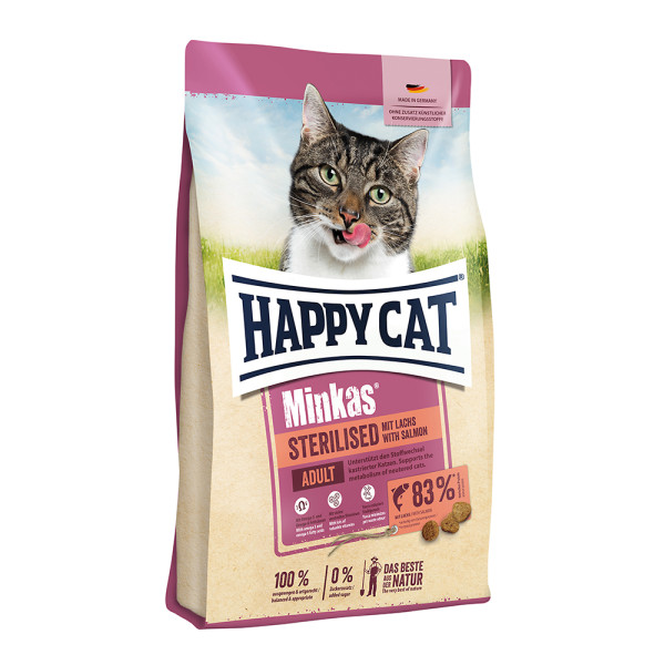 Happy Cat Minkas Sterilised Lachs